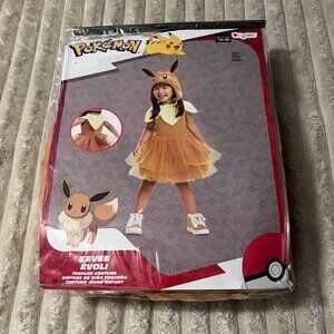 POKÉMON EEVEE TODDLER HALLOWEEN COSTUME-SMALL (2T)-DISGUISE-NWT!